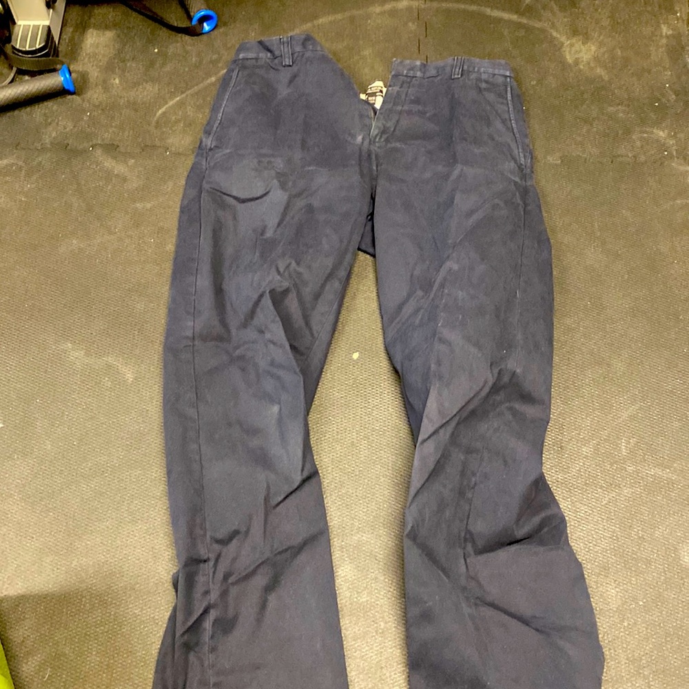 Banana Republic navy chinos 35x36 mens